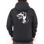 Bluza bawełniana z haftem Doberman